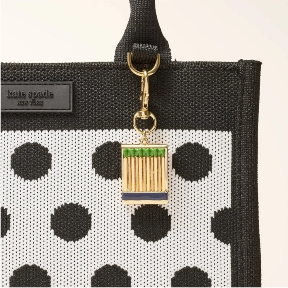 Kate Spade Bag Charms Bundle: Matches, Lipstick, 8 Ball, Camera - Picture 6 of 16